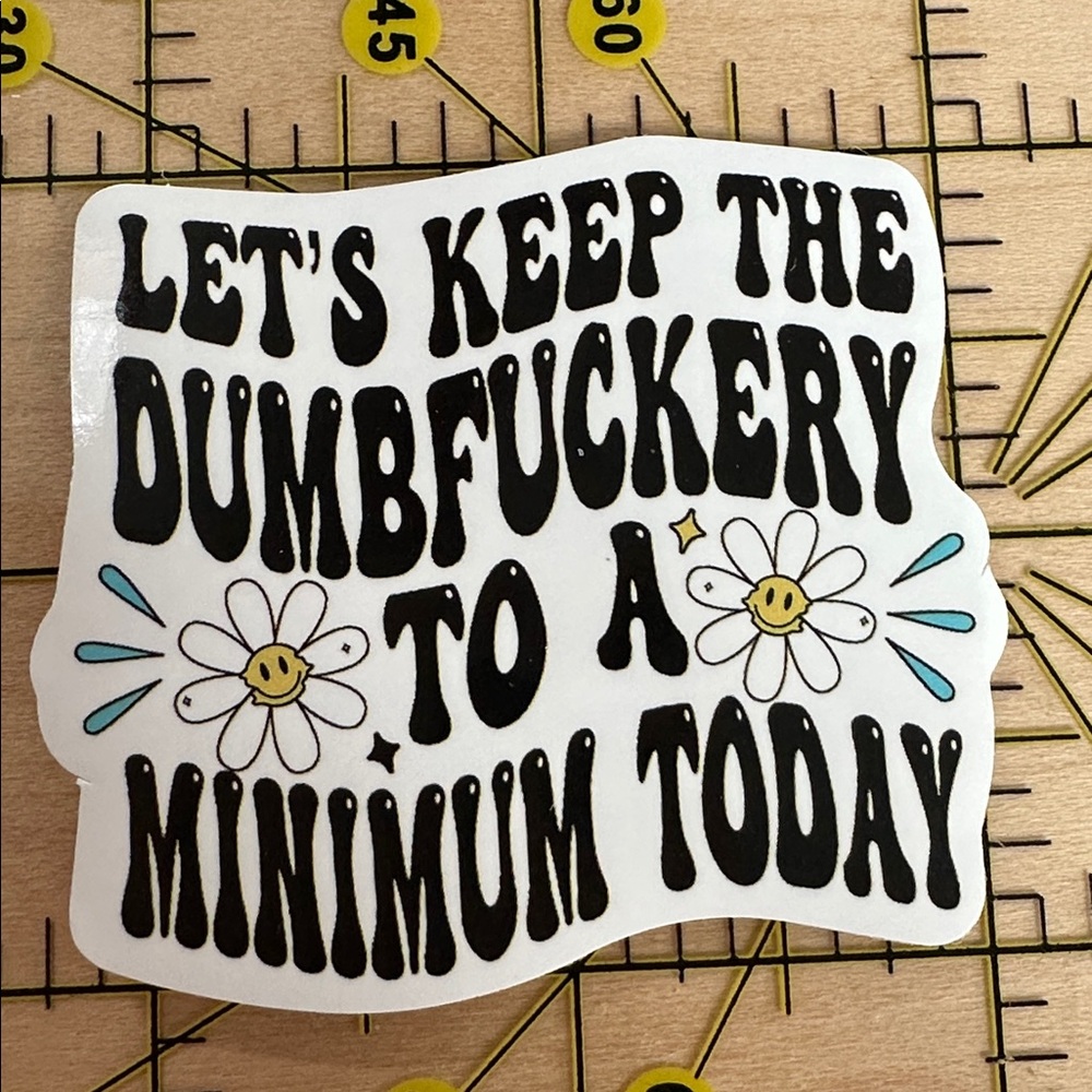 💜13/$13 +Bundle Sticker Sale | SARCASM HUMOR Waterproof Sticker